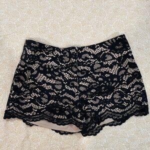 Marciano Black Lace Women's Shorts